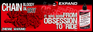 Smar do łańcucha roweru Expand Bloody Oil 100ml  1