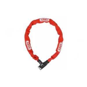 Zabezpieczenie / zapięcie rowerowe ABUS Ionus 8800 łańcuch z zamkiem na klucz 95cm red