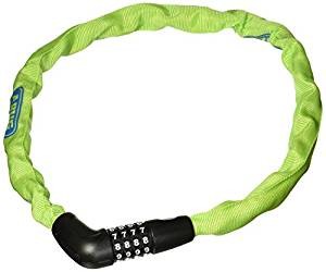 Zabezpieczenie / zapięcie rowerowe ABUS Steel-O-Chain 5805C łańcuch z zamkiem na szyfr 75cm lime