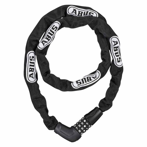 Zabezpieczenie / zapięcie rowerowe ABUS Steel-O-Chain 5805C łańcuch z zamkiem na szyfr 110 cm black