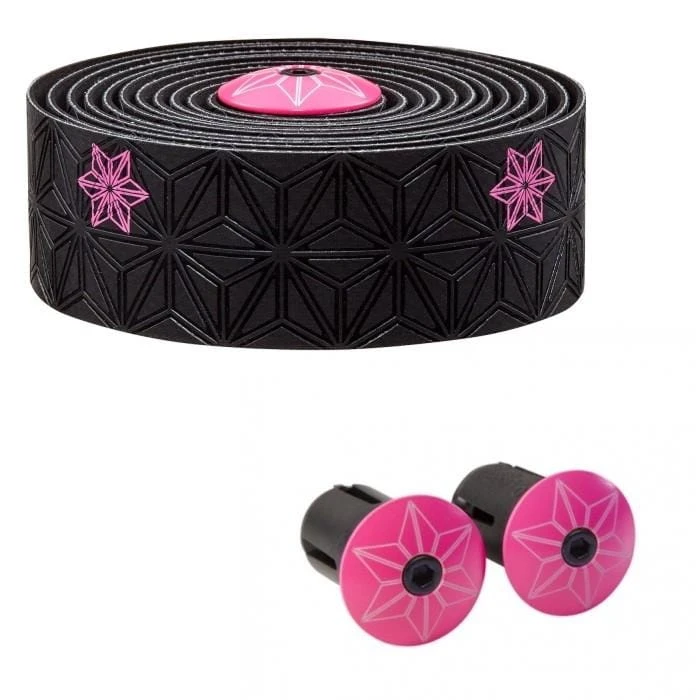 Owijka szosowa Supacaz Super Sticky Fadew czarno-różowa