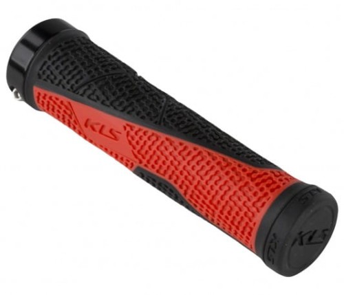 Chwyty/Gripy kierownicy Kls Crypton Red