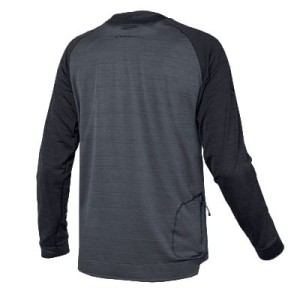 Koszulka rowerowa Endura SingleTrack Fleece E9155BK_back.jpg
