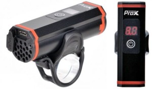 Lampka rowerowa przednia Prox Vesta Pro 400Lm, 2600mAh USB p2.jpg