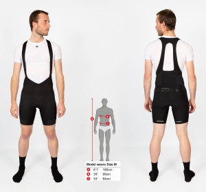 Spodenki rowerowe na szelkach Endura GV500 Reiver Bibshort E5083BK p7.jpg