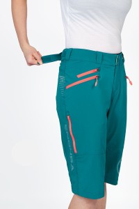 Damskie szorty rowerowe Endura SingleTrack II Zielone E8116GS p7.jpg