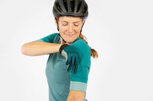 Damska Koszulka Rowerowa Endura GV500 SS Zielona E6208GS p3.webp