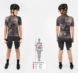 Damska Koszulka Rowerowa Endura Outdoor Trail S S Brzoskwiniowy Neon E6212NP Rozmiarówka.webp