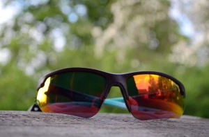 Okulary rowerowe r2 drop active red black revo fioletowe ramki p2.webp