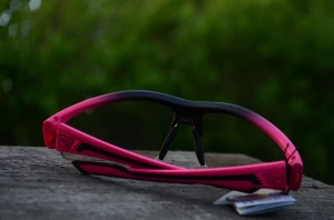 Okulary Rowerowe R2 Wheller Pro Brązowe Różowo Czarne Ramki  p2.webp