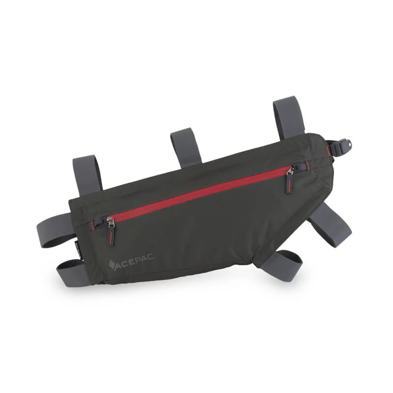 Torba na Ramę Acepac Zip Frame Bag Grey.webp