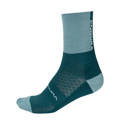 Damskie skarpety Endura BaaBaa Merino Winter Głęboki Turkus E0165DT.webp