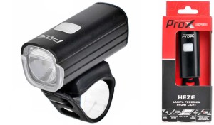 A-O-B-P-0434 Lampka rowerowa przednia Prox HEZE 400Lm, 1200mAh, USB-C.webp