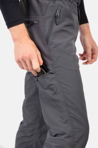 Spodnie rowerowe Endura Hummvee Zip Off Szare E8128GY p9.webp