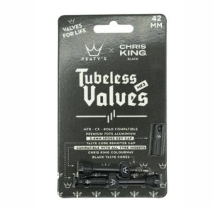 PTV2-42-BLK-12 Wentyl Peaty's X Chris King (MK2) Black Tubeless 42mm p2.webp