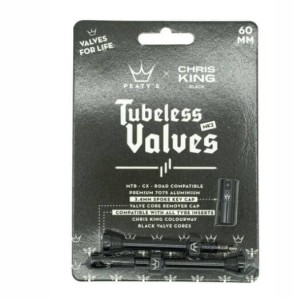 PTV2-60-BLK-12 Wentyl Peaty's X Chris King (MK2) Black Tubeless 60mm p2.webp