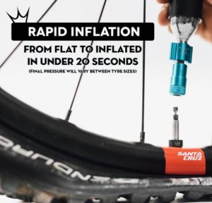 Pompka i naboje Peaty's Holeshot CO2 Tyre Inflator p5.webp