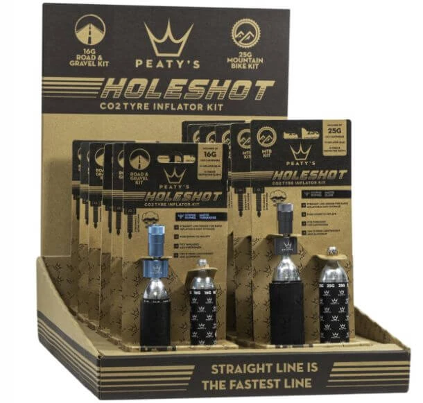 Pompka i naboje Peaty's Holeshot CO2 Tyre Inflator.webp