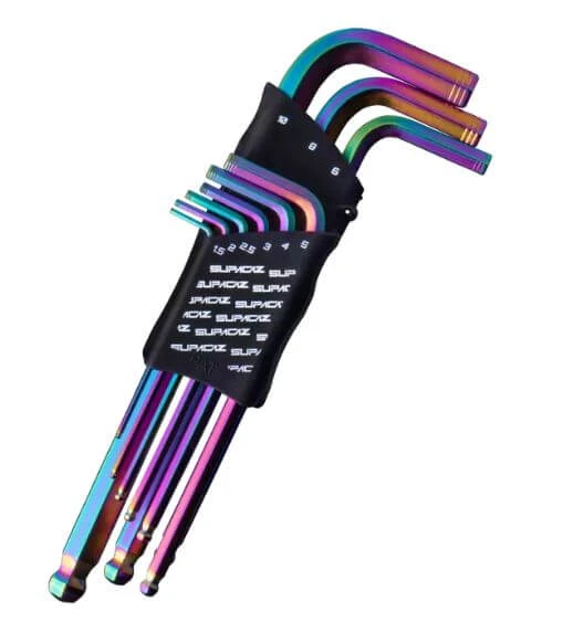 53222-8000 Klucze Supacaz Allen Keyz Oil Slick.webp