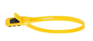 Zapięcie rowerowe HipLok Z Lok Combo - Yellow.webp