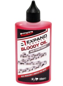 Olej do łańcuchów rowerowych Expand Bloody Oil 100ml.webp
