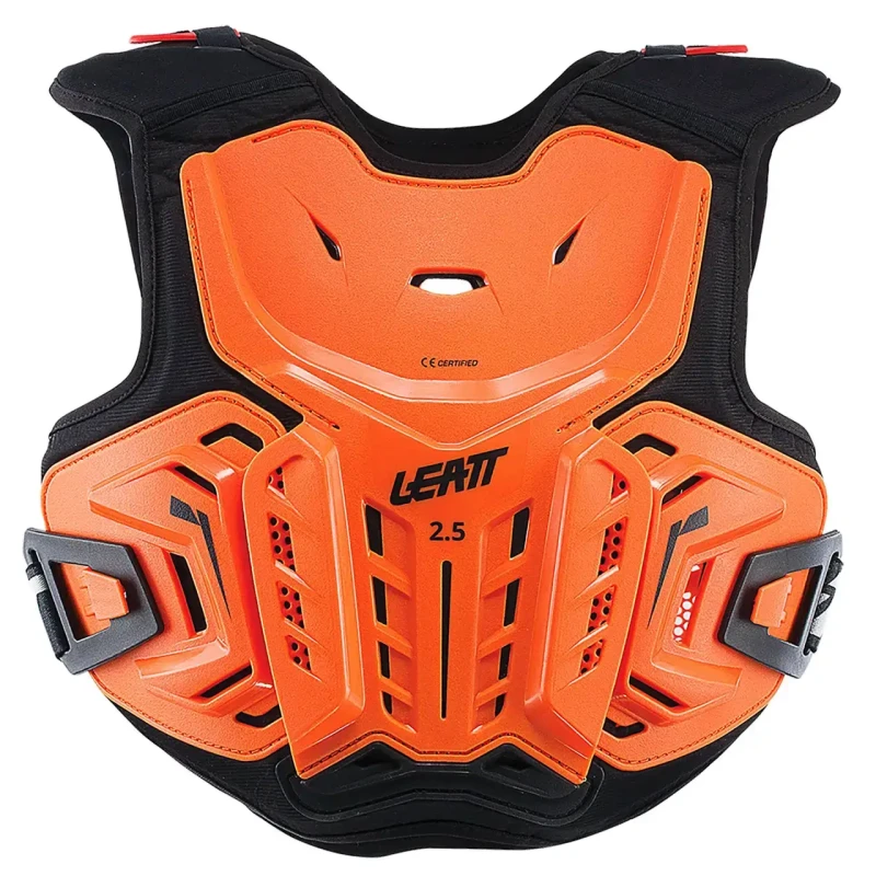 Buzer dzięcięcy Leatt Chest protector 2.5 Junior Orange-Black.webp