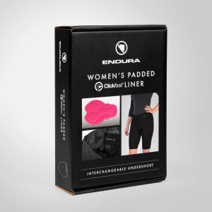 Damskie spodenki Padded Clickfast™ Liner Black p5.webp