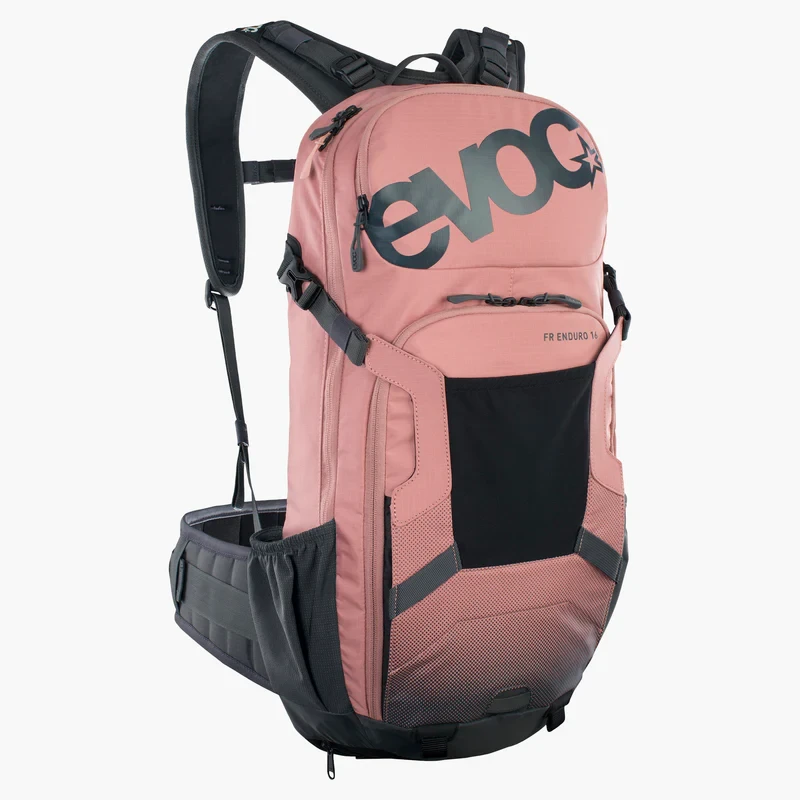 Plecak Evoc FR Enduro 16 dusty pink - carbon grey.webp
