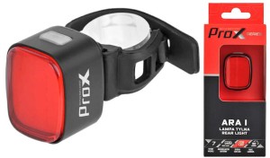 Lampka rowerowa tylna Prox ARA COB LED 50Lm, 400 mAh, USB-C.webp