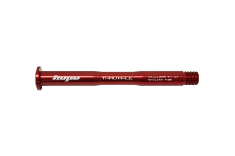 Oś Hope Thru Axle Front Fox Red.webp