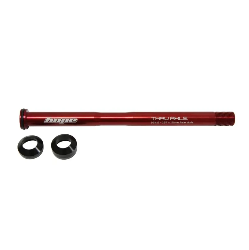 Oś Hope Thru Axle Rear 164.5 - 167 mm czerwona.webp