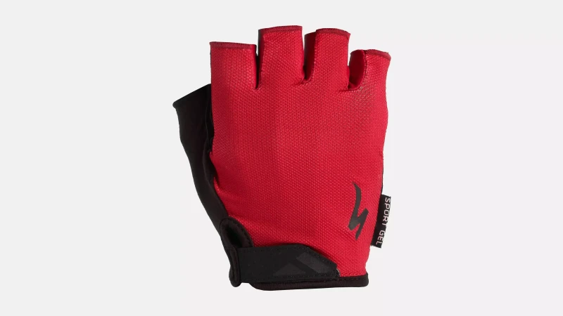 Rękawiczki Specialized Men's Body Geometry Sport Gel Short Finger Gloves Vivid Red.webp