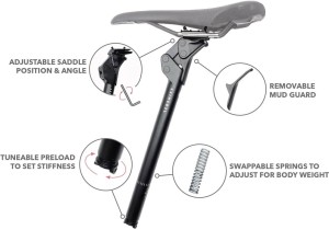 Sztyca Redshift Seatpost ShockStop Endurance 30.9mmx400mm p4.webp