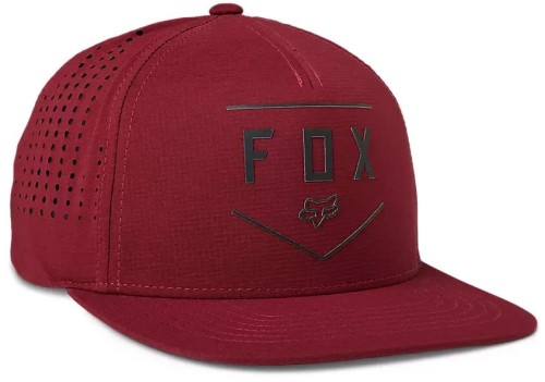 Czapka z daszkiem Fox Shield Tech Snapback scarlet