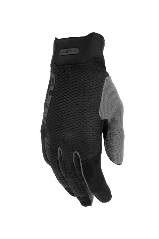Rękawiczki rowerowe Cube Gravity Long Finger Black.webp