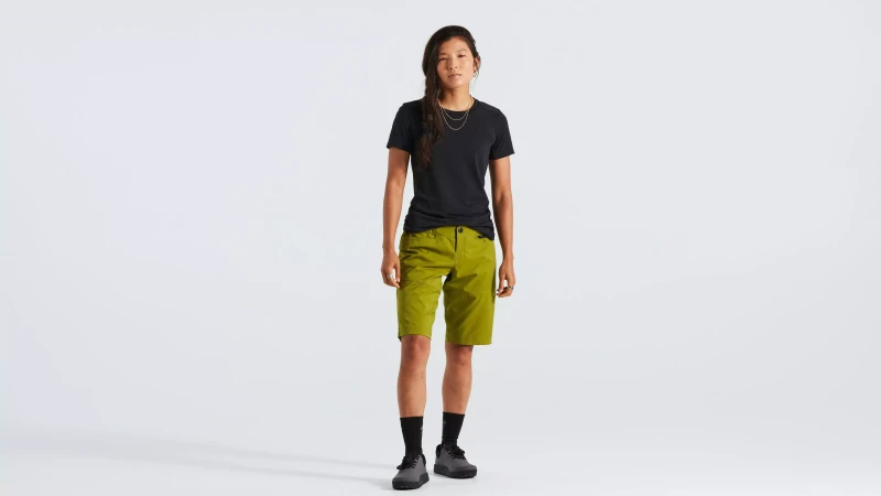 Szorty damskie Specialized Women's Trail Shorts with Liner Woodbine.webp