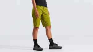 Szorty damskie Specialized Women's Trail Shorts with Liner Woodbine p2.webp