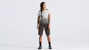 Szorty damskie Specialized Women's Trail Shorts with Liner Charcoal.webp