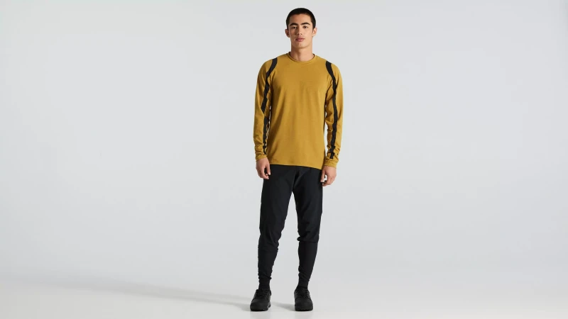 Koszulka Specialized Men's Trail Long Sleeve Jersey Harvest Gold.webp