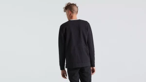 Koszulka Specialized Men's Legacy Long Sleeve Crewneck Black p3.webp