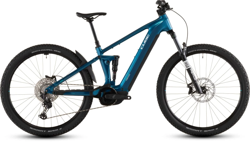 Rower Cube Stereo Hybrid ONE22 Race 800 electricblue'n'white 2026.webp