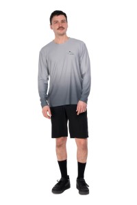 Koszulka Cube MTB Round Neck Jersey Soft LS grey p5.webp