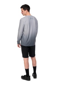 Koszulka Cube MTB Round Neck Jersey Soft LS grey p6.webp