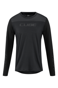 Koszulka Cube MTB Round Neck Jersey Pro LS black.webp