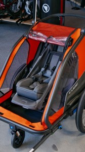 Fotelik do przyczepki rowerowej Cube Baby Seat For Kids Trailer Double p18.webp