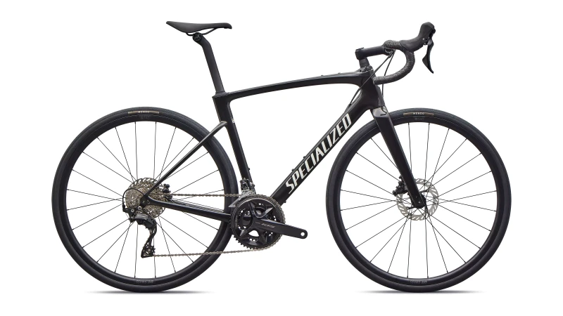 Rower Specialized Roubaix SL8 Sport Gloss Obsidian Metallic  Dune White 2026.webp