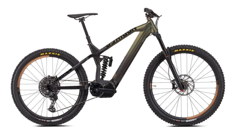 Rower NS Bikes E-Fine 1 29 27.5 Black Green.webp