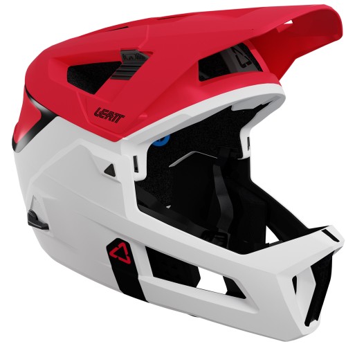 Kask rowerowy (z wypinaną szczęką) Leatt MTB Enduro 4.0 V26 Red White