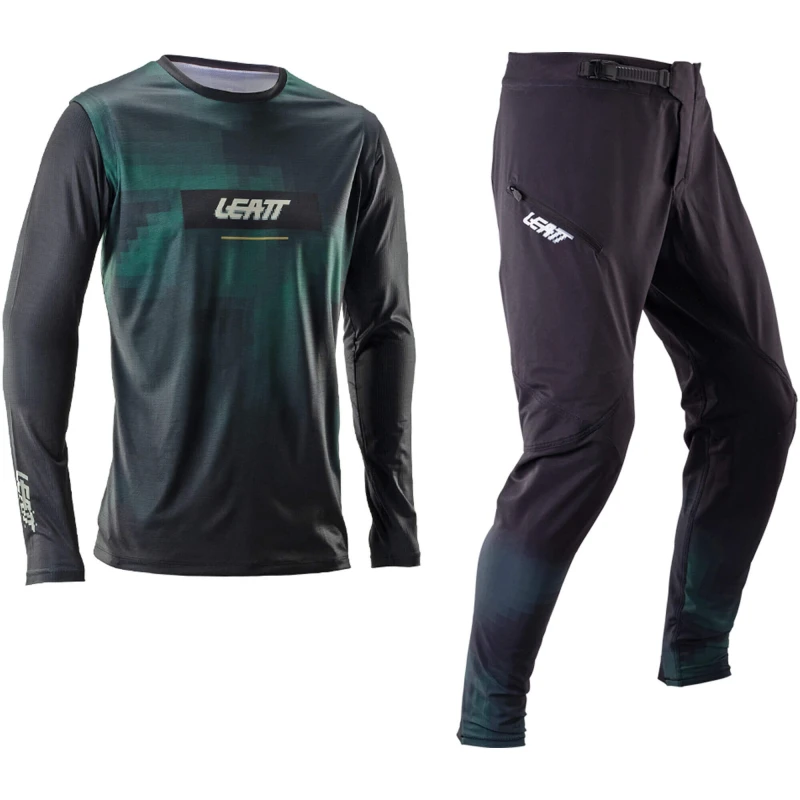 Zestaw MTB Leatt Ride Kit MTB Gravity 1.0 Szymon Godziek - Koszulka + Spodnie.webp