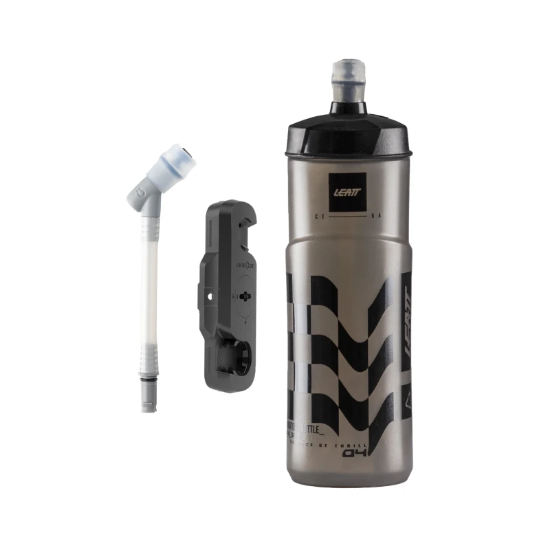 Bidon Leatt Bottle SteadySip Convertible Fidlock 600 ml Smoke.webp
